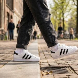 ADIDAS SUPERSTAR WHITE CASUAL SHOES