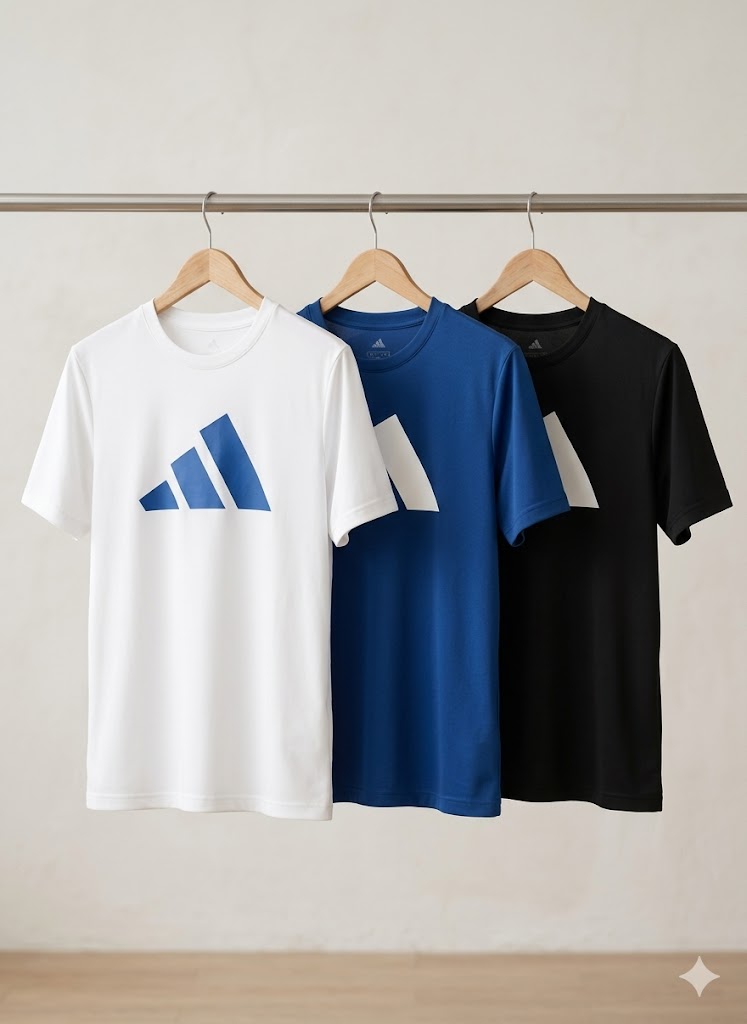 Adidas Essentials Big Logo Cotton Tee - Performance Sportswear