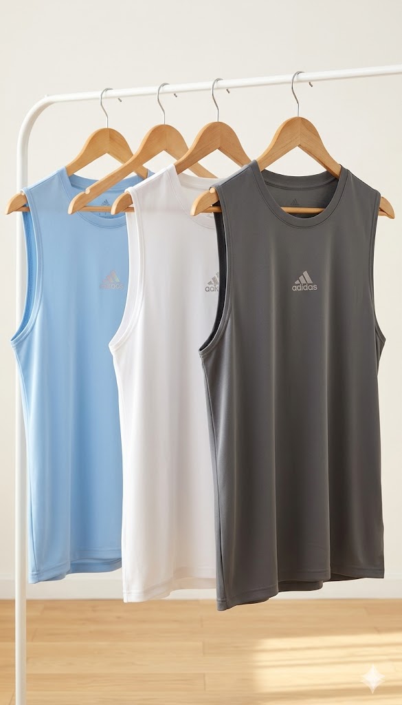 Adidas_Men_Athletic_Tank_Tops_Blue_White_Grey