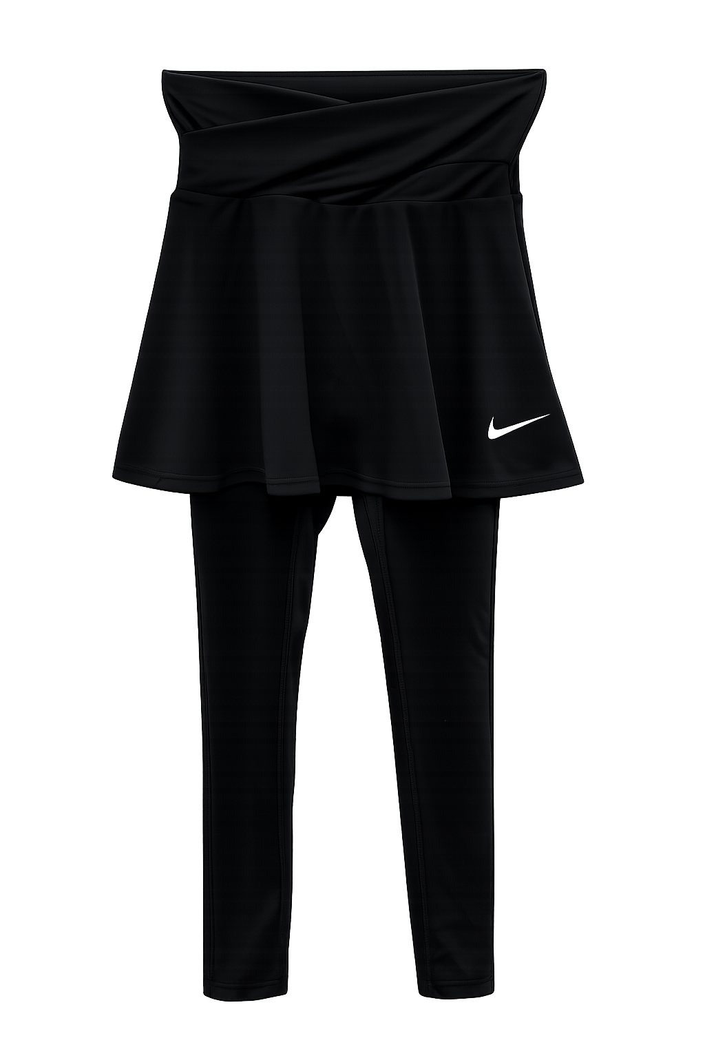 women’s skirted leggings with built-in skirt and full length tights modest activewear comfortable stretch fitness wear