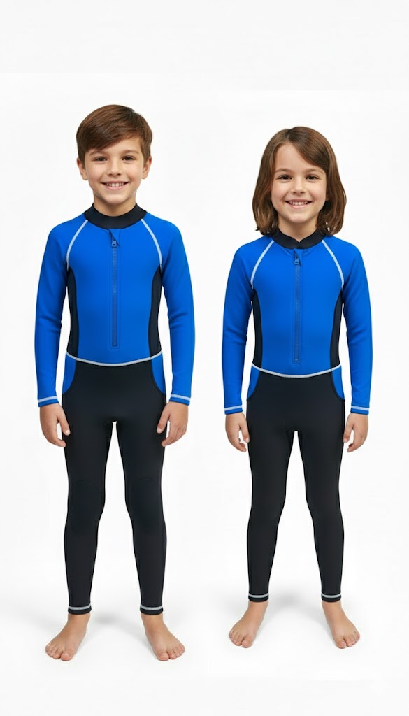 Eukivntn youth full body rash guard swimsuit with UV protection for kids