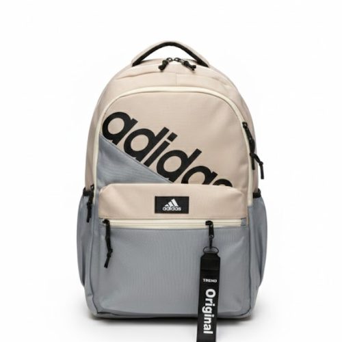 Adidas Trend Original Backpack – Beige & Grey