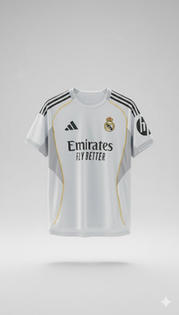 Real Madrid player jersey