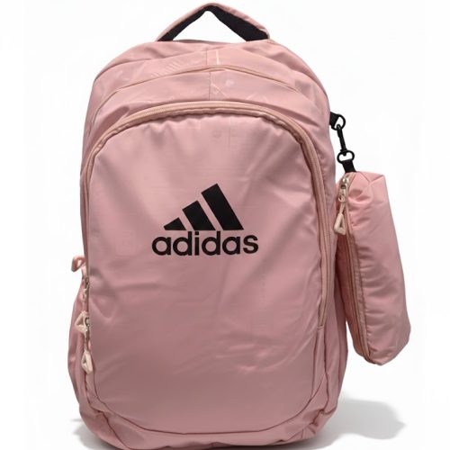 Adidas Classic Logo Backpack – Blush Pink