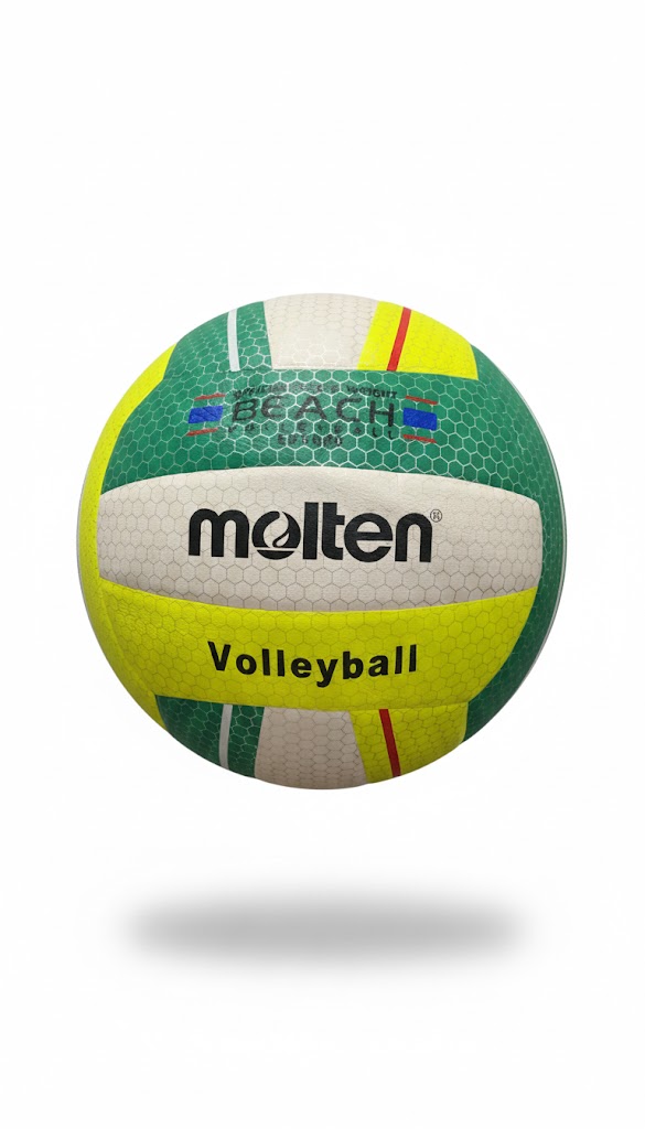 Beach Volleyball green-yellow molten