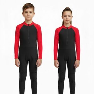 “Kids full body rash guard long sleeve swimwear UPF 50 sun protection”