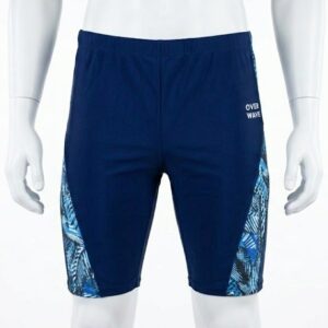 Over Wave men’s knee-length swim jammers competitive swimwear quick dry stretch swimming shorts for training and racing