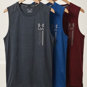 Under Armour men's UA Tech Vent graphic sleeveless training tank breathable gym workout shirt